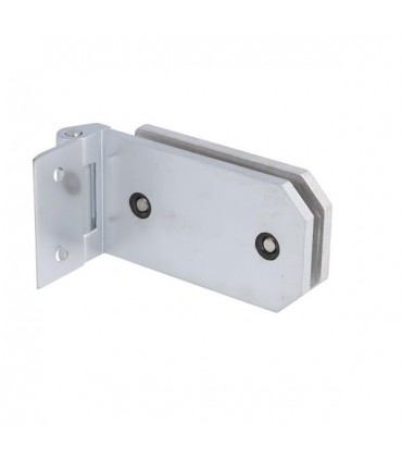 Paumelle avec fiche série Graz pour porte clarit en verre