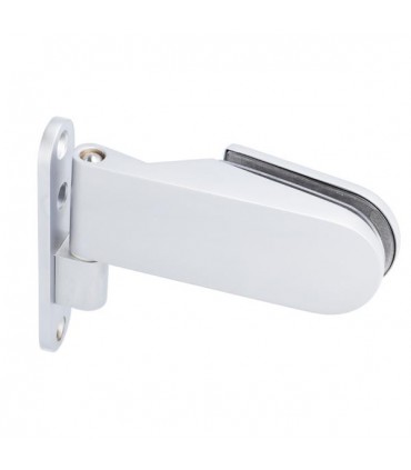 Paumelle avec fiche série Bonn pour porte clarit en verre