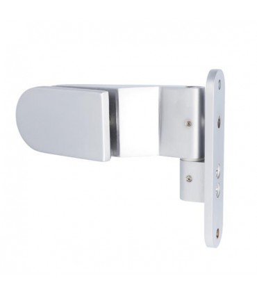 Paumelle avec fiche série Bonn pour porte clarit en verre