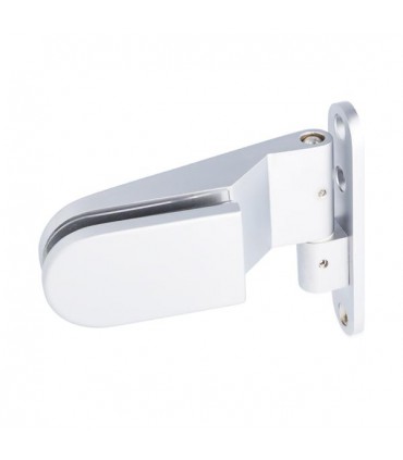 Paumelle avec fiche série Bonn pour porte clarit en verre