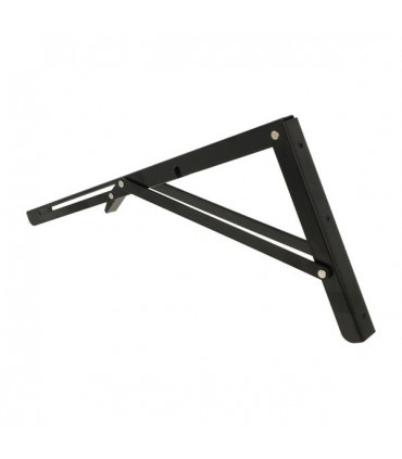 Paire de support pour étagère rabattable en bois