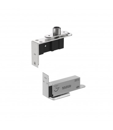 Kit complet pivot hydraulique pour porte en bois