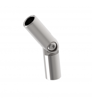 Raccord orientable pour tube ou barre Ø 12 mm