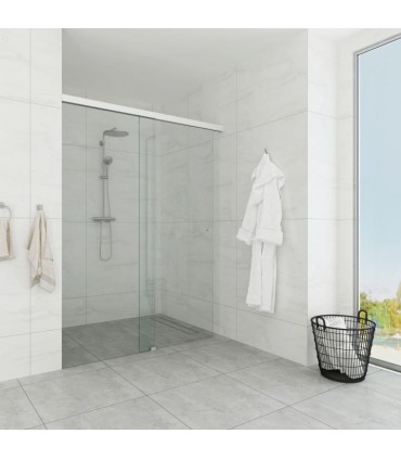 Kit 4015 pour cabine de douche en verre avec porte coulissante