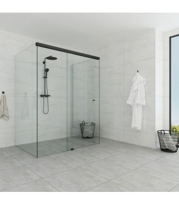 Kit 4015 pour cabine de douche en verre avec porte coulissante