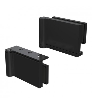 Paire de charnière d'angle supérieur et inférieur.