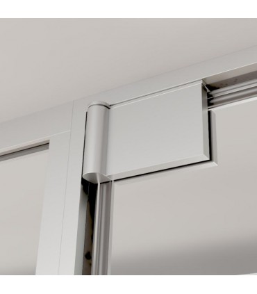 Paire de charnière d'angle supérieur et inférieur.