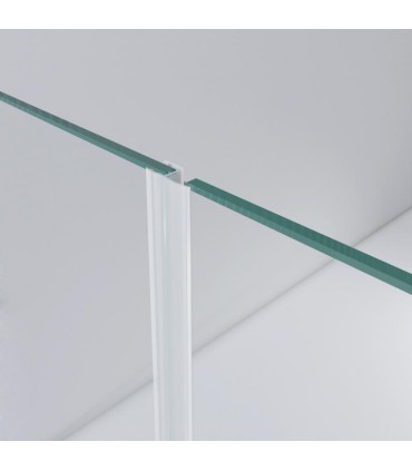 Joint d'étanchéité à lèvre pour porte de douche en verre ép.8 mm
