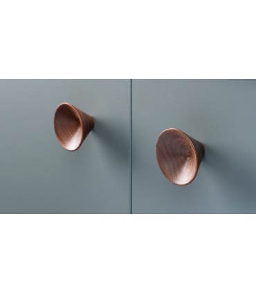 Poignée bouton série Conic 0538 par Viefe