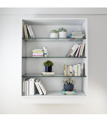 Support demi rond pour verre d'épaisseur 6 à 15 mm