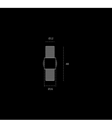 Poignée bouton série Stout KN