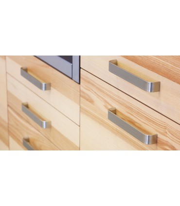 Poignée Sense finition look inox