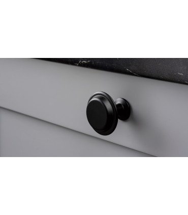 Bouton LAND 0494 finition Noir mat