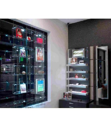 Kit câble tendu pour étagère ou panneau fixation sol / plafond