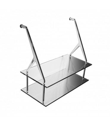 Etagère double avec supports série MS0143820 par Confalonieri