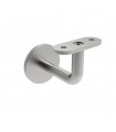 Support inox pour main courante plate