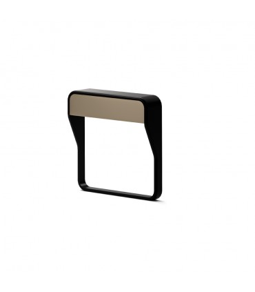 Poignée tirette série 857 sur plaque décorative