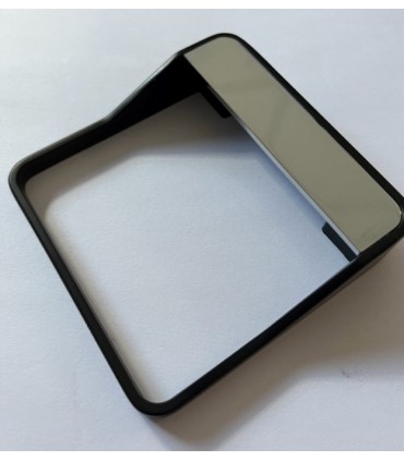 Poignée tirette série 857 sur plaque décorative