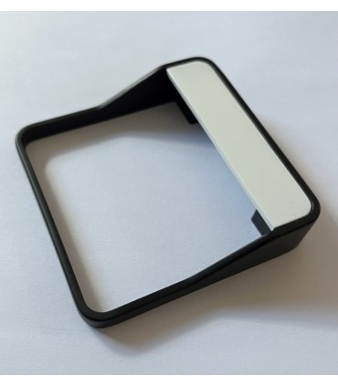 Poignée tirette série 857 sur plaque décorative