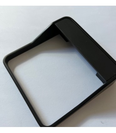 Poignée tirette série 857 sur plaque décorative