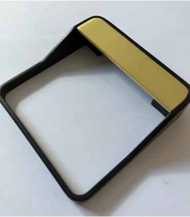 Poignée tirette série 857 sur plaque décorative