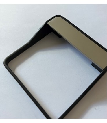 Poignée tirette série 857 sur plaque décorative