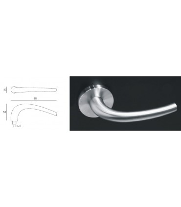 Poignée béquille série J22