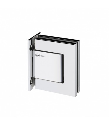 Set de 2 Charnières hydrauliques pour porte en verre