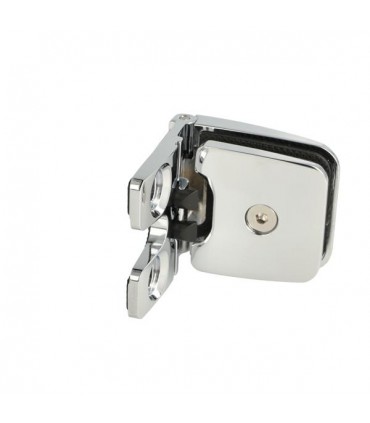 Charnière série Obsession pour porte de vitrine en verre