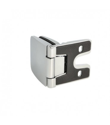 Charnière série Obsession pour porte de vitrine en verre