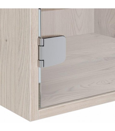 Charnière série Obsession pour porte de vitrine en verre