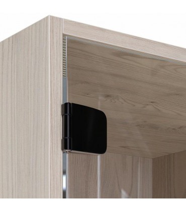 Charnière série Obsession pour porte de vitrine en verre
