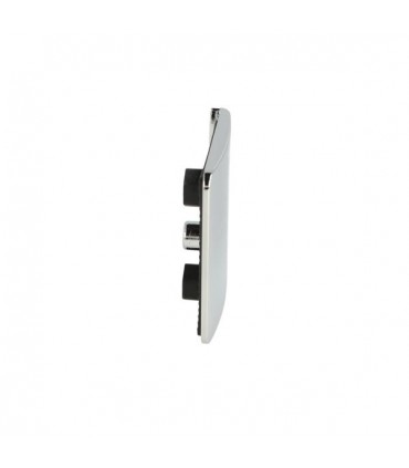 Plaque de recouvrement montage sur verre de la charnière série Obsession