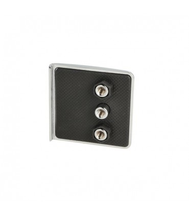 Plaque de recouvrement montage sur verre de la charnière série Obsession