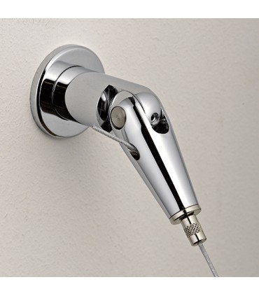 Fixation articulée conique dynamique murale