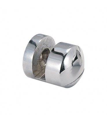 Fixation verticale ronde pour miroir 6 mm