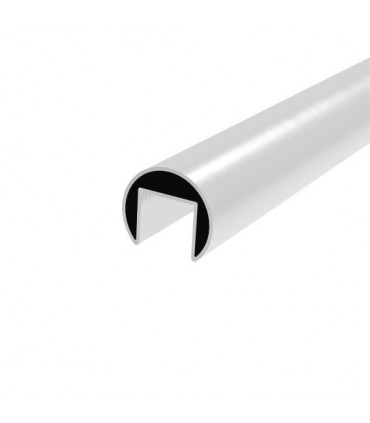 Profil fond de gorge aluminium diamètre 42.4mm