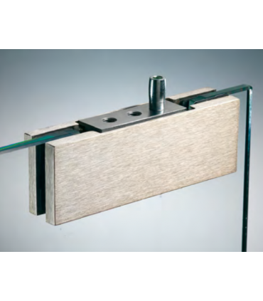 Pentures hautes et basses pour porte sécurit en verre