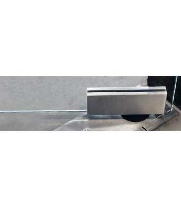 Pentures hautes et basses pour porte sécurit en verre