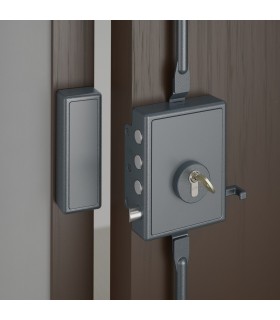 serrure avec ouverture à gauche