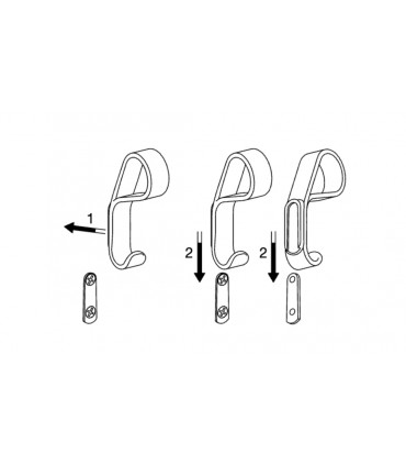 Patère Belt 7039 par Viefe