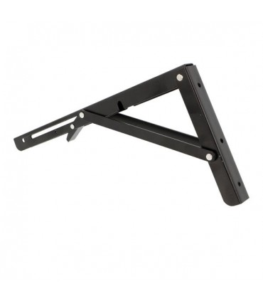 Paire de support autobloquant pour tablette rabattable en bois