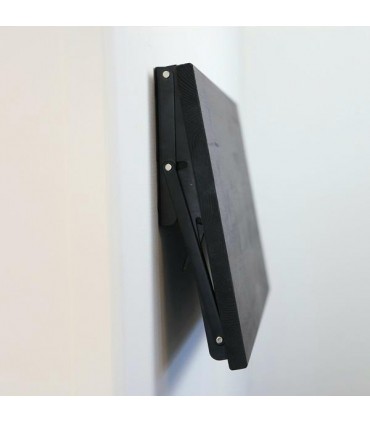 Paire de support autobloquant pour tablette rabattable en bois