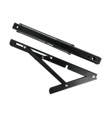 Paire de support autobloquant pour tablette rabattable en bois