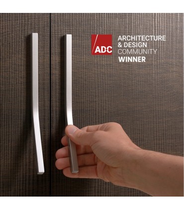 Poignée design Linea verticale 3500 par Davide Diliberto