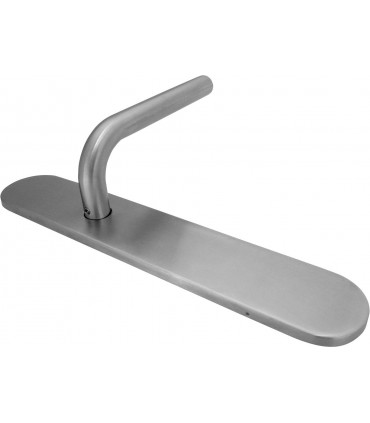 Paire de poignée bec de cane sur plaque série Isla