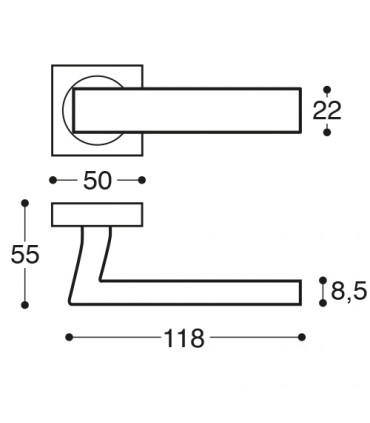 Fiche technique poignée DINAMICA