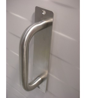 Poignée fixe sur plaque 180 x 180 mm