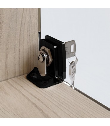 Serrure série Obsession pour porte de vitrine en verre