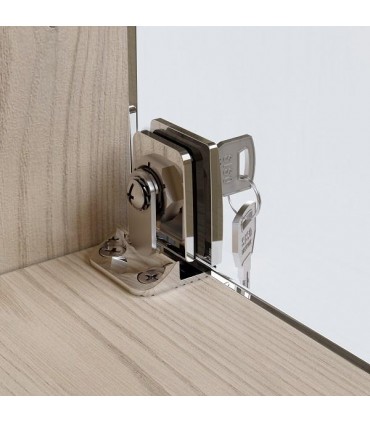 Serrure série Obsession pour porte de vitrine en verre